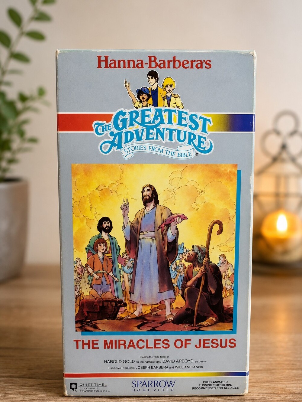 🎬 Vintage VHS – The Miracles of Jesus | Hanna-Barbera Bible Series 📼
